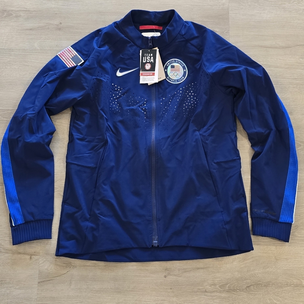 Nike Paris Olympics Podium Medal Team USA Jacket $400 Retail New! Sports Collect
